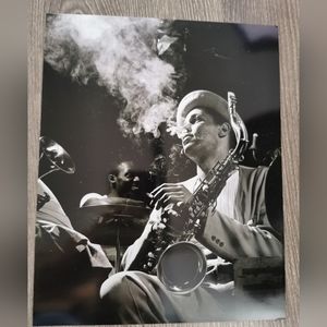 Black/White Jazz Photo 8x10